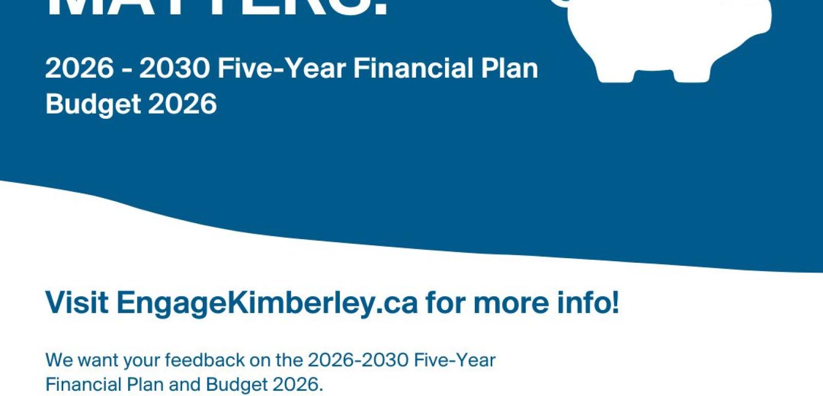 Image of piggy bank engagement on financial plan