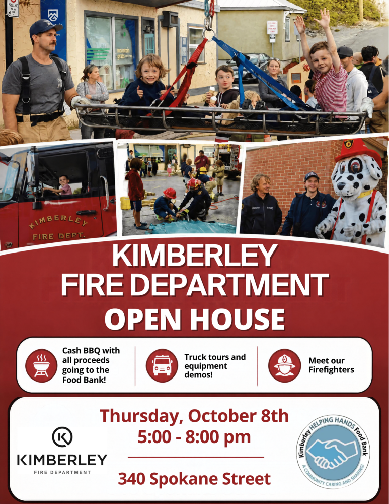 Fire Department Open House Poster